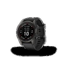 Compare Garmin Fenix 7S Pro Sapphire Solar Edition, Carbon Gray DLC Titanium with Black Band at KSA Price