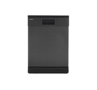 Compare Toshiba Free Standing Dishwasher 15 Place Setting 8 Programs Black Stainless Steel at KSA Price