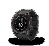 Compare Garmin Fenix 7X Pro Sapphire Solar Edition, Carbon Grey DLC Titanium with Black Band at KSA Price