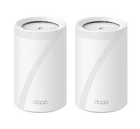 Compare TPLINK Deco BE65 Whole Home Mesh WiFi 7 System, Dual Band, Speed up to 9.3 Gbps, 2 Pack, White at KSA Price