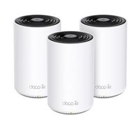 Compare TPLINK Deco XE75 Whole Home Mesh WiFi 6E System, Tri Band, 3 Pack, White at KSA Price