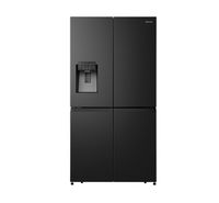 Compare Hisense Refrigerator 12.4Cu.ft Freezer 6.7Cu.ft, Ice Maker Dispenser, Black at KSA Price
