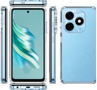 Compare TECNO KJ5n SPARK 20, 256GB, 4G, READ CAM 50MP+AI, MAGIC SKIN BLUE at KSA Price