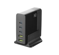 Compare GOUI 5 Port Power Delivery Desktop Charger with 140W, Black at KSA Price