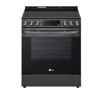 Compare LG Electric Range, 5 Black Ceramic Hobs, Porcelain Enamel, Black Stainless Steel at KSA Price