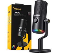 Compare MAONO DM30 Programmable USB Condenser Microphone Black at KSA Price