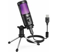 Compare MAONO Condenser USB Microphone, For Gaming, RGB Light at KSA Price