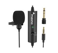 Compare Maonocaster AU 100 Condenser Clip On Lavalier Microphone With Audio Cable Black at KSA Price