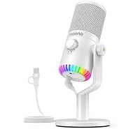 Compare MAONO DM30 Programmable USB Condenser Microphone White at KSA Price