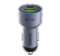 Compare Momax MoVe Car Charger, 67W, Space Grey at KSA Price