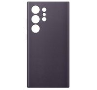 Compare Samsung S24 Ultra, Vegan Leather Case, Dark Violet at KSA Price