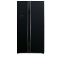 Compare Hitachi SBS Refrigerator 13 Cu.ft, Freezer 8 Cu.ft, Glass Black at KSA Price