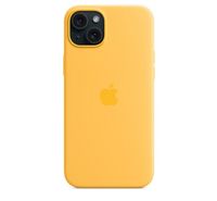 Compare Apple iPhone 15 Plus Silicone Case with MagSafe,Sunshine at KSA Price
