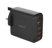 Compare AUKEY Omnia II 100W PD & Super Fast Wall Charger, Black. at KSA Price