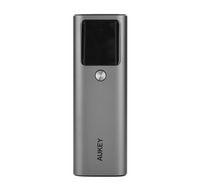AUKEY Power Bank, 140W, 27600mAh, Gray.