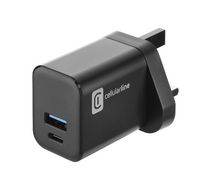Compare Cellularline Dual Charger, 45W, Black. at KSA Price
