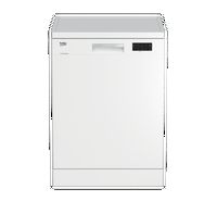Compare Beko Dishwasher, 6 Programs, LED Display, 14 Place Setting, Inverter, White at KSA Price