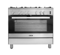 Elba Gas Cooker 90X60, 5 Burners, Nickel Knobs,…
