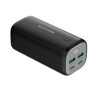 Compare Ravpower 20000mAh Powerbank, 50W, 4 Ports, Black at KSA Price