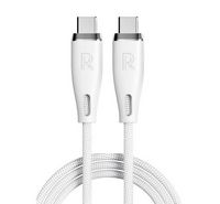 Compare Ravpower 1.2 Mtrs TypeC Cable, 60W, White at KSA Price