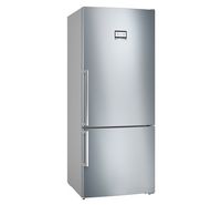 Compare Bosch Series 6 Refrigerator 14.3Cu.ft, Freezer 4.1Cu.ft, NoFrost, Inverter, Silver at KSA Price