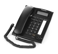 PANASONIC KX-TS880FXB Corded Telephone, Black