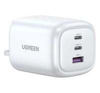 UGREEN Nexode GaN Fast 3-Port Wall Charger, 65W…
