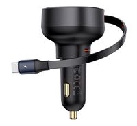 Baseus Enjoyment Pro Car Charger, 60W, with…