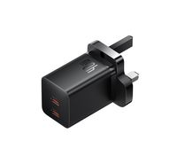 Compare Baseus GaN5 Wall Charger Mini 2Port Type C, 40W, Black at KSA Price