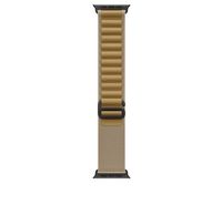Compare Apple 49MM Tan Alpine&nbsp;Loop, Large, Natural Titanium Finish at KSA Price