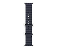 Compare Apple 49MM Navy Ocean&nbsp;Band, Natural Titanium Finish at KSA Price