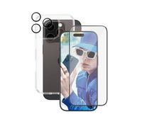 Compare CARE by PanzerGlass Flagship 3in1 Bundle iPhone 16 Pro, Clear at KSA Price
