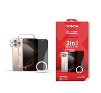 Xonda 3IN1 iPhone 16 Pro Max Privacy (Case,…