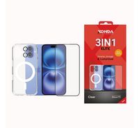 XONDA Elite 3IN1 iPhone 16 Clear ( Magsafe Case…