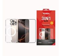 XONDA Elite 3IN1 iPhone 16 Pro Clear ( Magsafe…