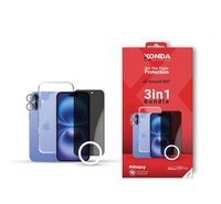 XONDA 3IN1 iPhone 16 Plus Privacy ( Case ,…