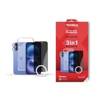 XONDA 3IN1 iPhone 16 Privacy ( Case , Screen…