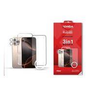 Xonda 3IN1 iPhone 16 Pro Max Clear ( Case…
