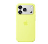 Compare iPhone 17 Pro Silicone Case with MagSafe – Neon Yellow at KSA Price