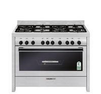 Compare GlemGas Cooker, 6Gas Burner, 120X60, Titanium Enamel, Full Safety, Air Fryer,Tangential Cooling Fan at KSA Price