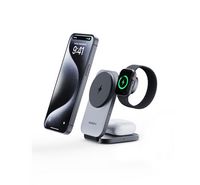 AUKEY Foldable 3-in-1 Magnetic Wireless Charger, 15W,…