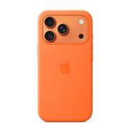 Compare iPhone 17 Pro Silicone Case with MagSafe – Orange at KSA Price