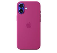 Apple iPhone 16 Plus Silicone Case with MagSafe,Fuchsia