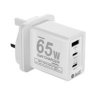 Compare ALFANAR Wall Charger with 2 Ports, 65W, White at KSA Price