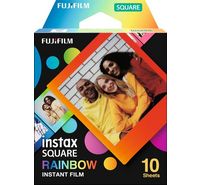 FUJIFILM INSTAX Square Rainbow Instant Film, Square…