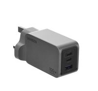 UGREEN Nexode 3-Port GaN Fast Charger, 100W, Gray