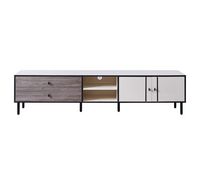 Compare DZ40GreyBeigeHOMEZ, TV table, 2M, up to 75 ,D 200 ,W 40, H 47 , Grey & Beige at KSA Price