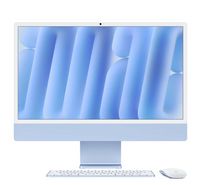 Compare APPLE iMAC MD2T4  AIO, Apple M4, 24GB, 512GB SSD, 24 inch, 10 Core GPU, Blue at KSA Price