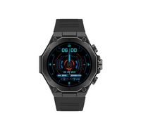 Compare Smartix CROSSFIT BOLD SW01A 44mm Premium Smartwatch With Aluminum Case Silicone Strap Black at KSA Price