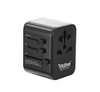 Compare Wopow AmbassadorPro Active TravelAdapter 5Device 35W, Black at KSA Price
